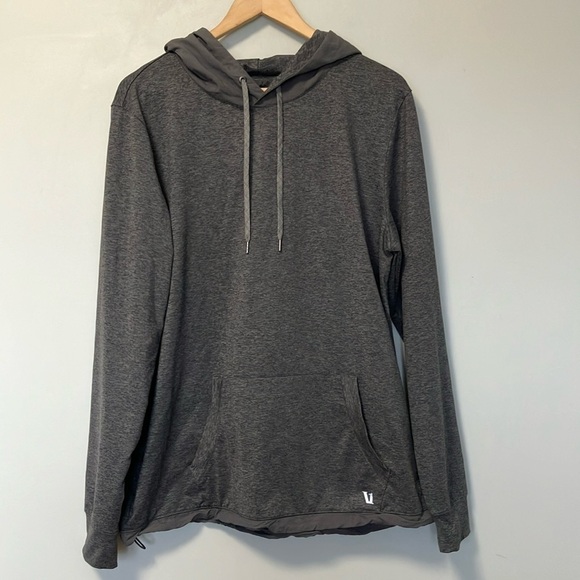 Vuori Charcoal Grey Hoodie - Picture 1 of 6